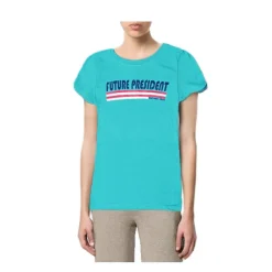 Techstyles Sportswear Future President Youth T-Shirt - Turquoise