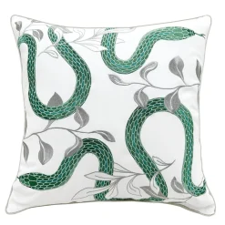 C & F ENTERPRISE Garden Snake Indoor Outdoor Pillow