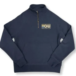 Techstyles Sportswear George Washington 1734 Quarter-Zip Pullover