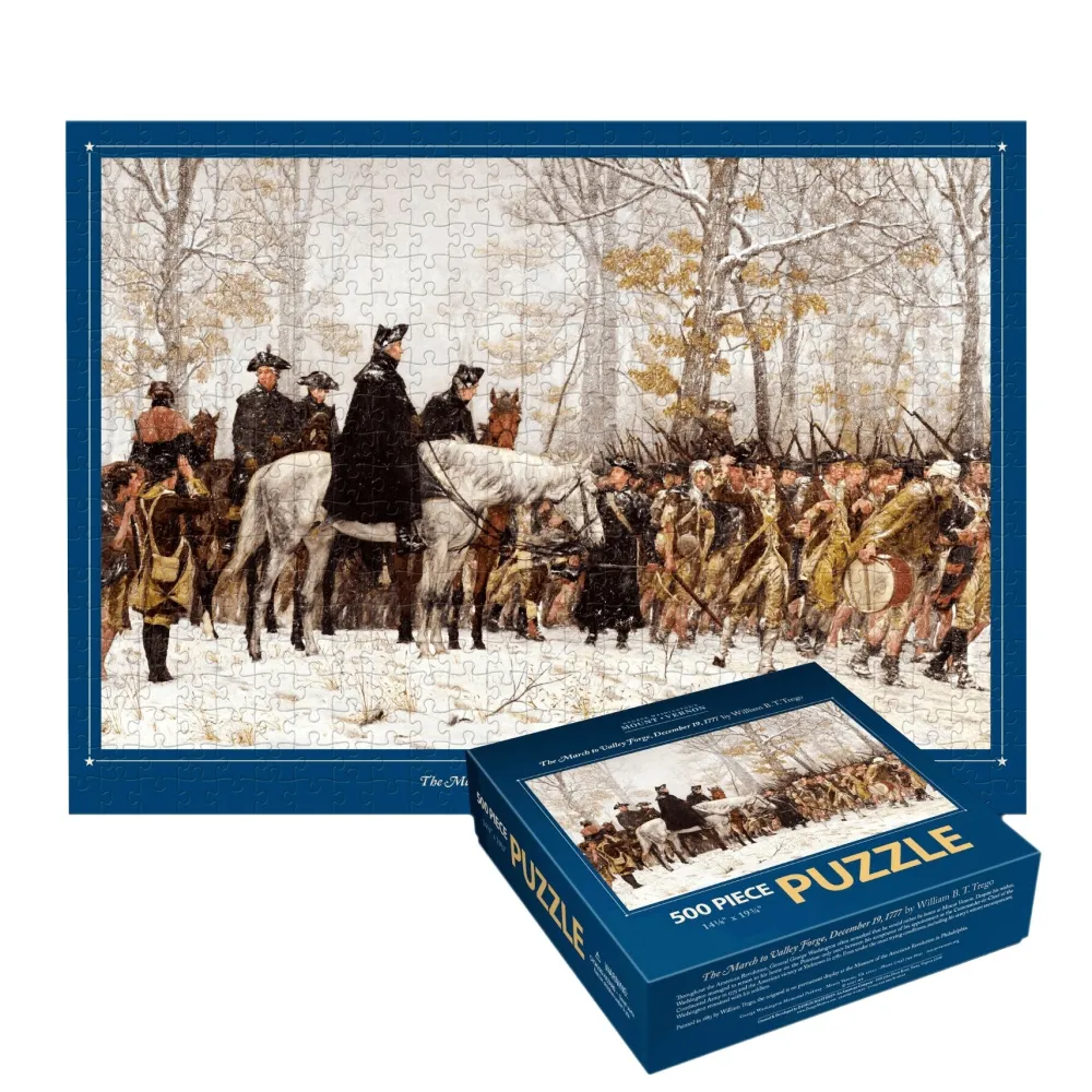 DESIGN MASTER ASSOCIATES George Washington at Valley Forge Puzzle