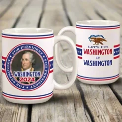 DESIGN MASTER ASSOCIATES George Washington For President Mug