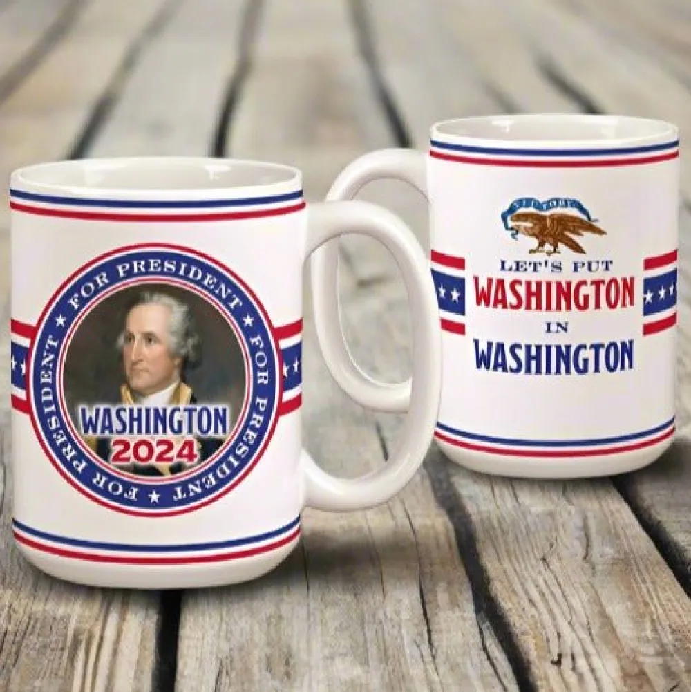 DESIGN MASTER ASSOCIATES George Washington For President Mug