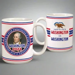 DESIGN MASTER ASSOCIATES George Washington For President Mug