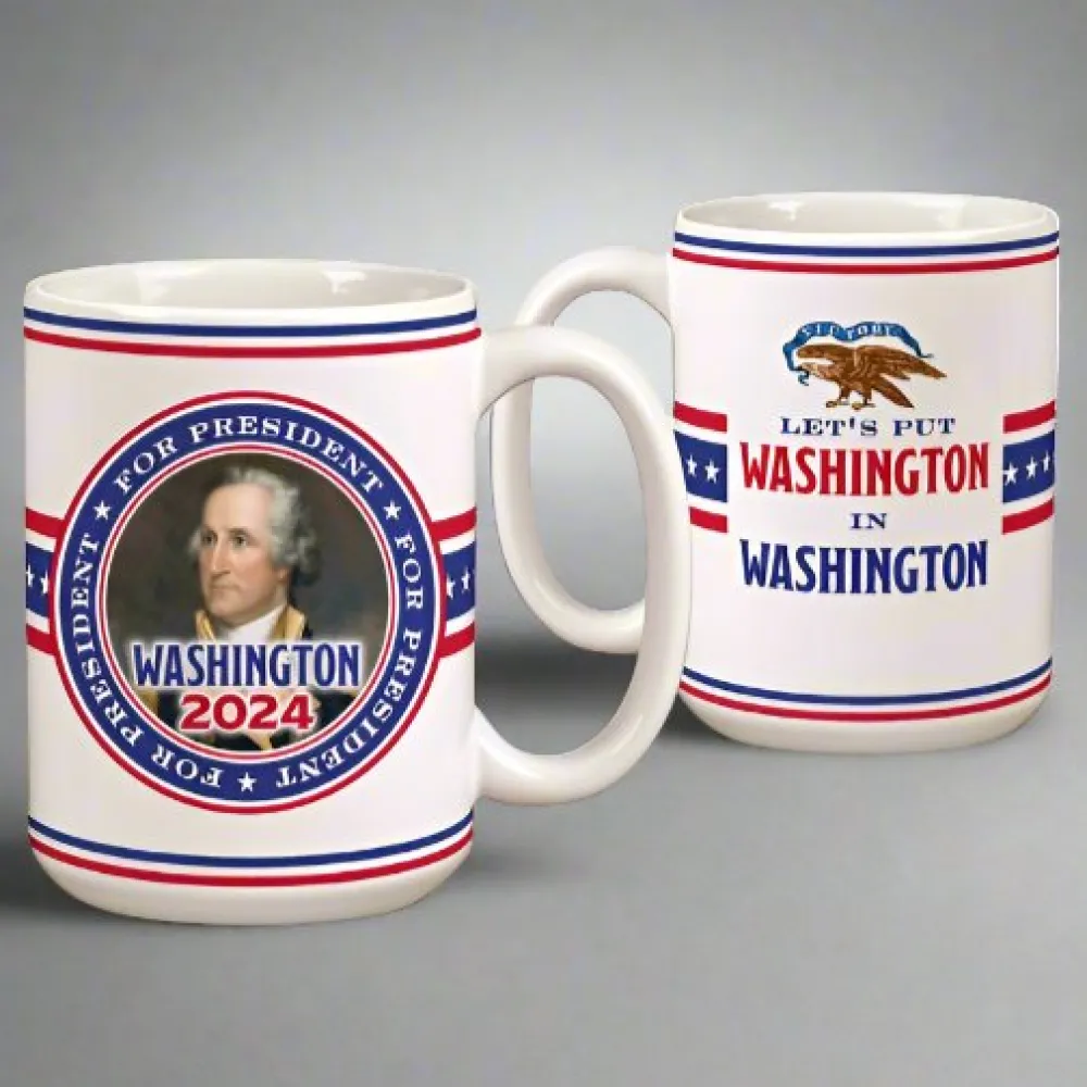 DESIGN MASTER ASSOCIATES George Washington For President Mug
