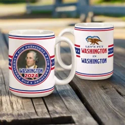 DESIGN MASTER ASSOCIATES George Washington For President Mug