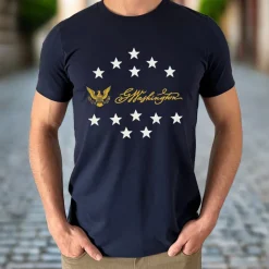 CHARLES PRODUCTS INC. George Washington Signature T-Shirt