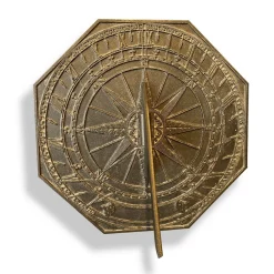 The Shops at Mount Vernon George Washington Sundial with Aged Bronze Finish