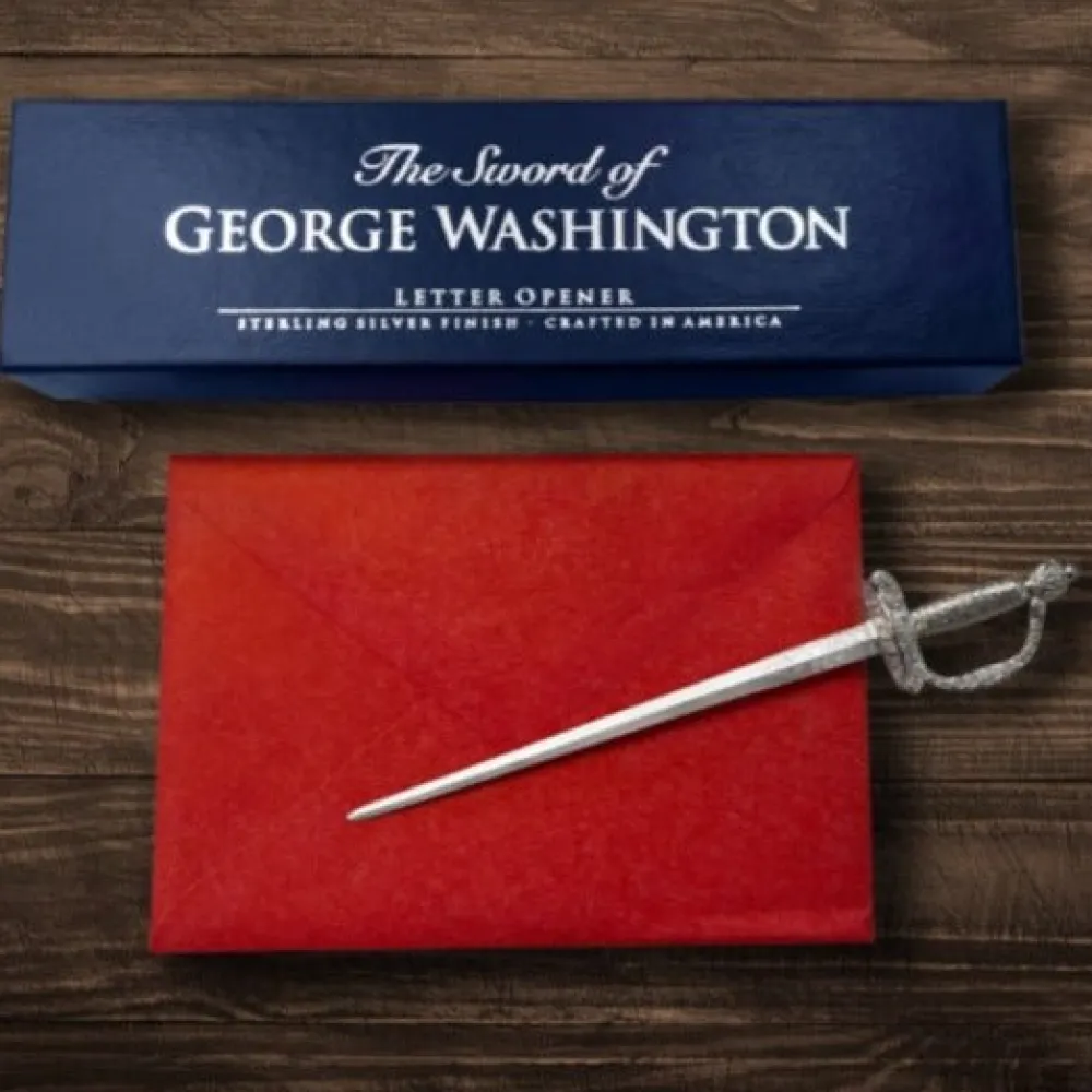 DESIGN MASTER ASSOCIATES George Washington Sword Letter Opener