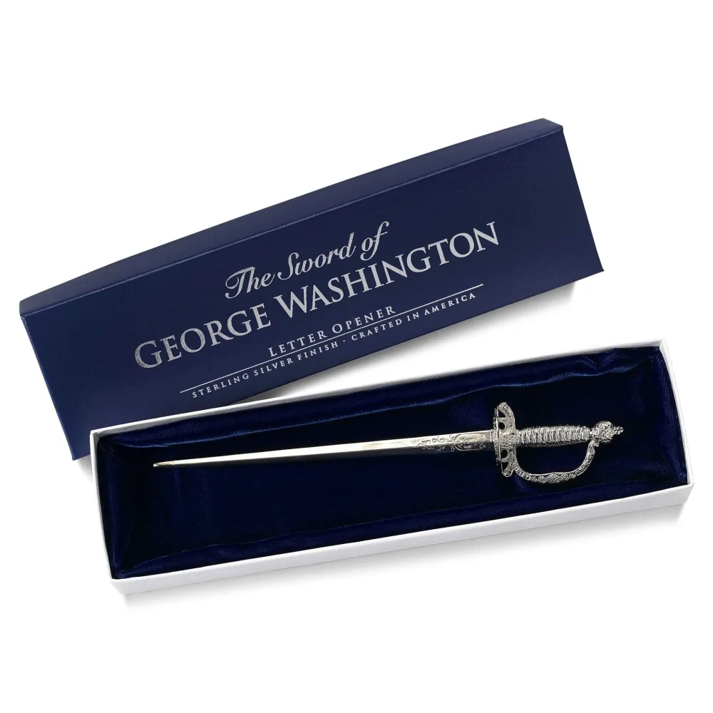 DESIGN MASTER ASSOCIATES George Washington Sword Letter Opener
