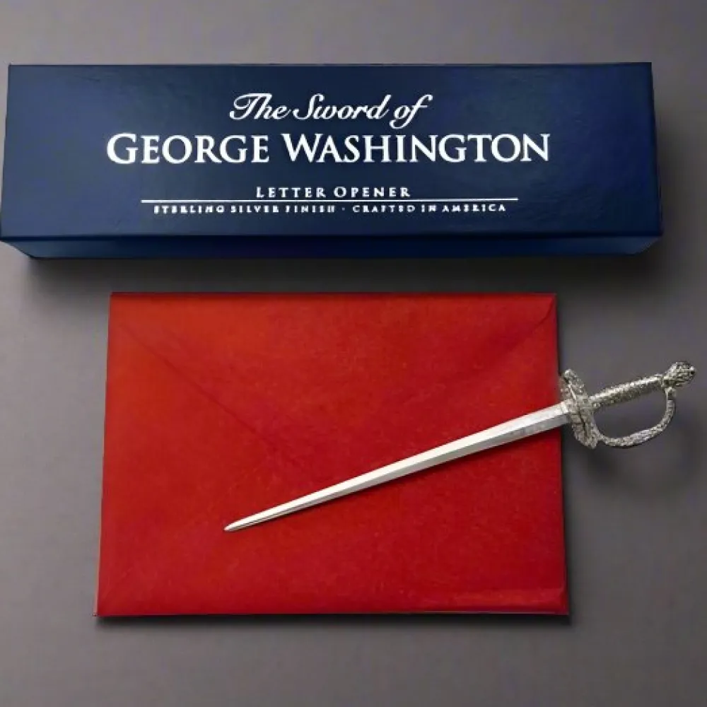 DESIGN MASTER ASSOCIATES George Washington Sword Letter Opener