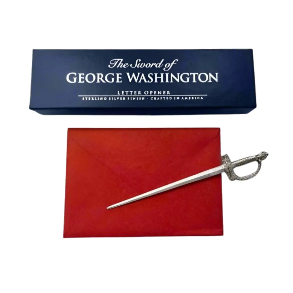 DESIGN MASTER ASSOCIATES George Washington Sword Letter Opener
