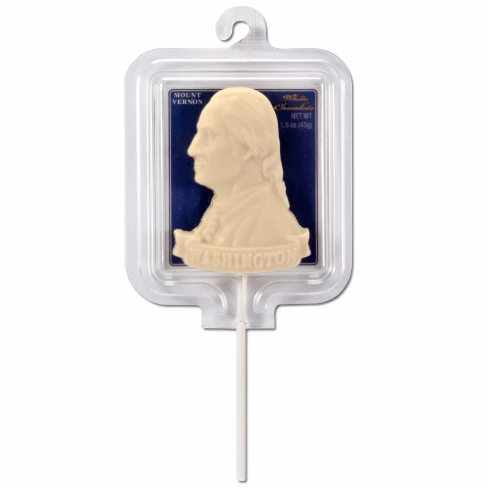 DESIGN MASTER ASSOCIATES George Washington White Chocolate Pop