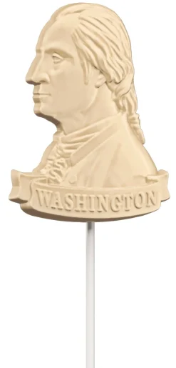 DESIGN MASTER ASSOCIATES George Washington White Chocolate Pop