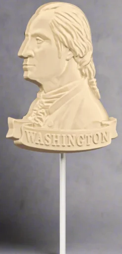 DESIGN MASTER ASSOCIATES George Washington White Chocolate Pop