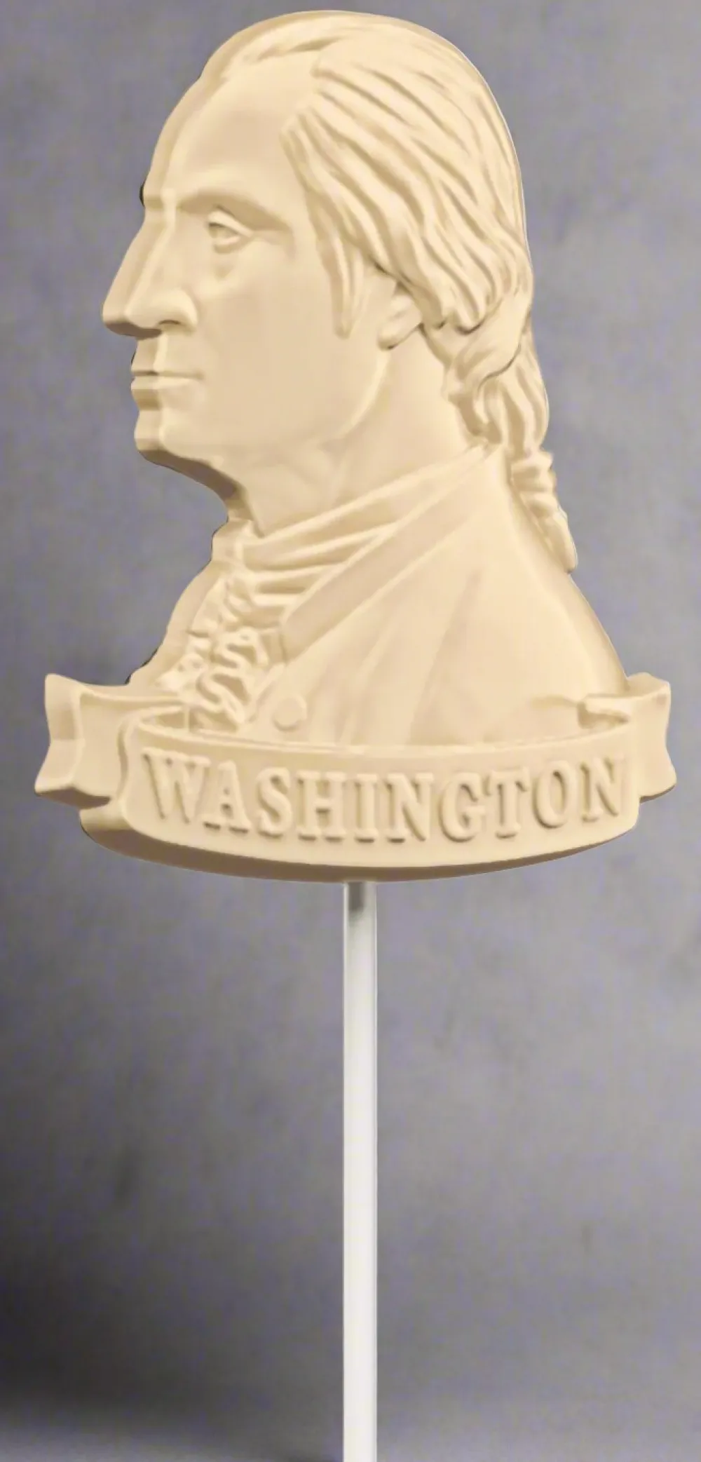 DESIGN MASTER ASSOCIATES George Washington White Chocolate Pop