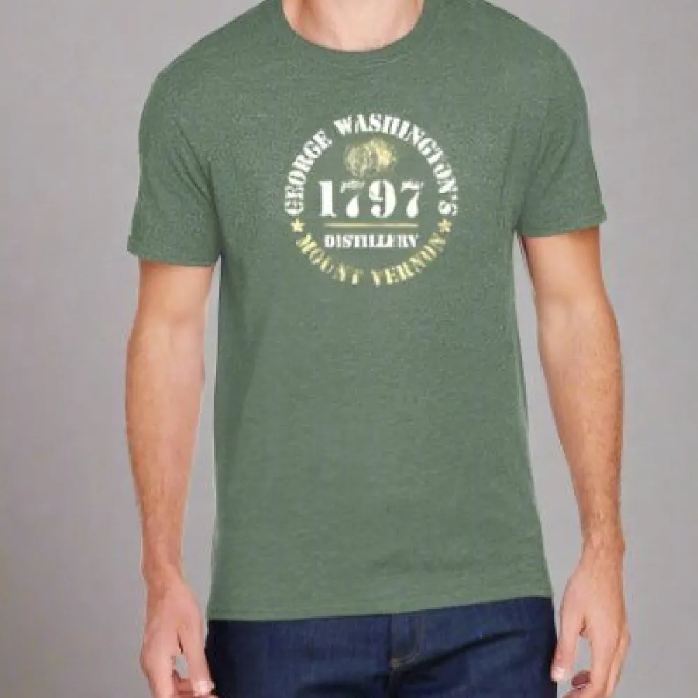 Techstyles Sportswear George Washington's Distilley T-Shirt