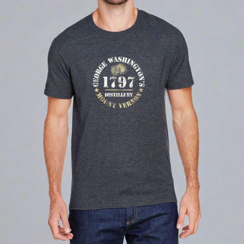 Techstyles Sportswear George Washington's Distilley T-Shirt