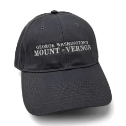 Techstyles Sportswear George Washington's Mount Vernon Hat - Charcoal