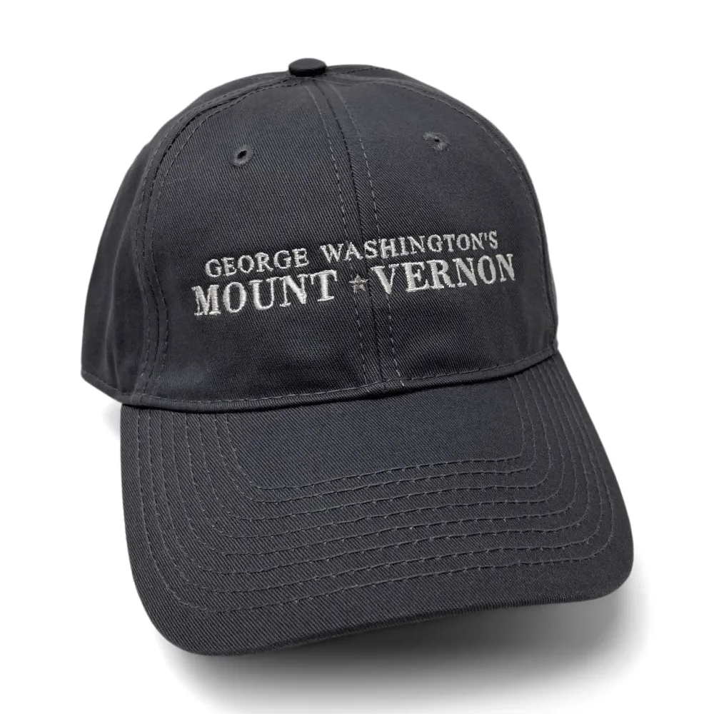 Techstyles Sportswear George Washington's Mount Vernon Hat - Charcoal