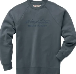 Techstyles Sportswear George Washington's Signature - Embroidered Crew Sweatshirt