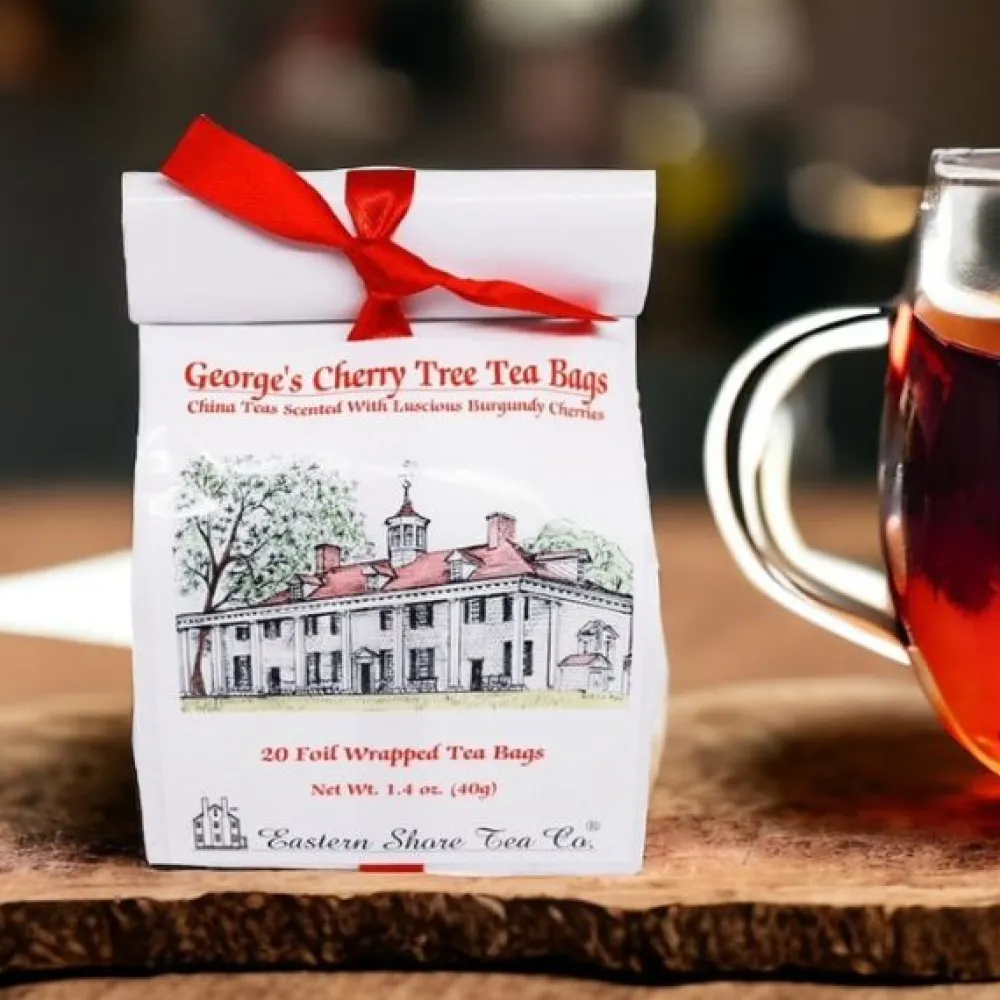 The Shops at Mount Vernon George's Cherry Tree Tea Bags