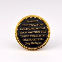 DESIGN MASTER ASSOCIATES GW in Prayer Challenge Coin - Second Edition