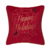 C & F ENTERPRISE Happy Holidays Pillow