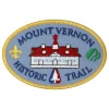 The Shops at Mount Vernon Historic Mount Vernon Scout Trail Patch