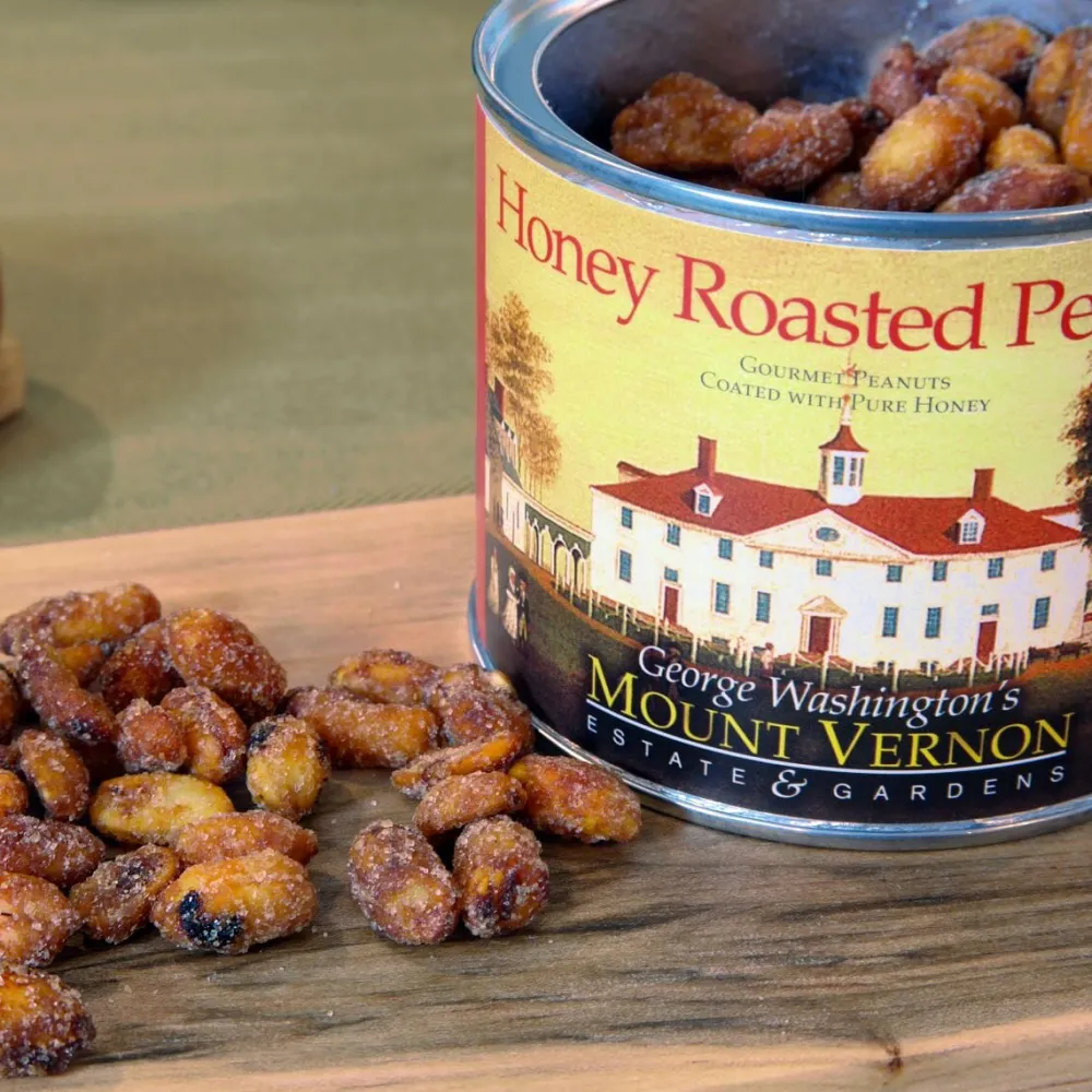 FERIDIES Honey Roasted Peanuts: 9 ounce - Mount Vernon