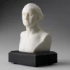 The Shops at Mount Vernon Houdon Bust of George Washington, Small White