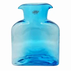 BLENKO GLASS COMPANY Ice Blue Water Bottle - Blenko - Large or Mini