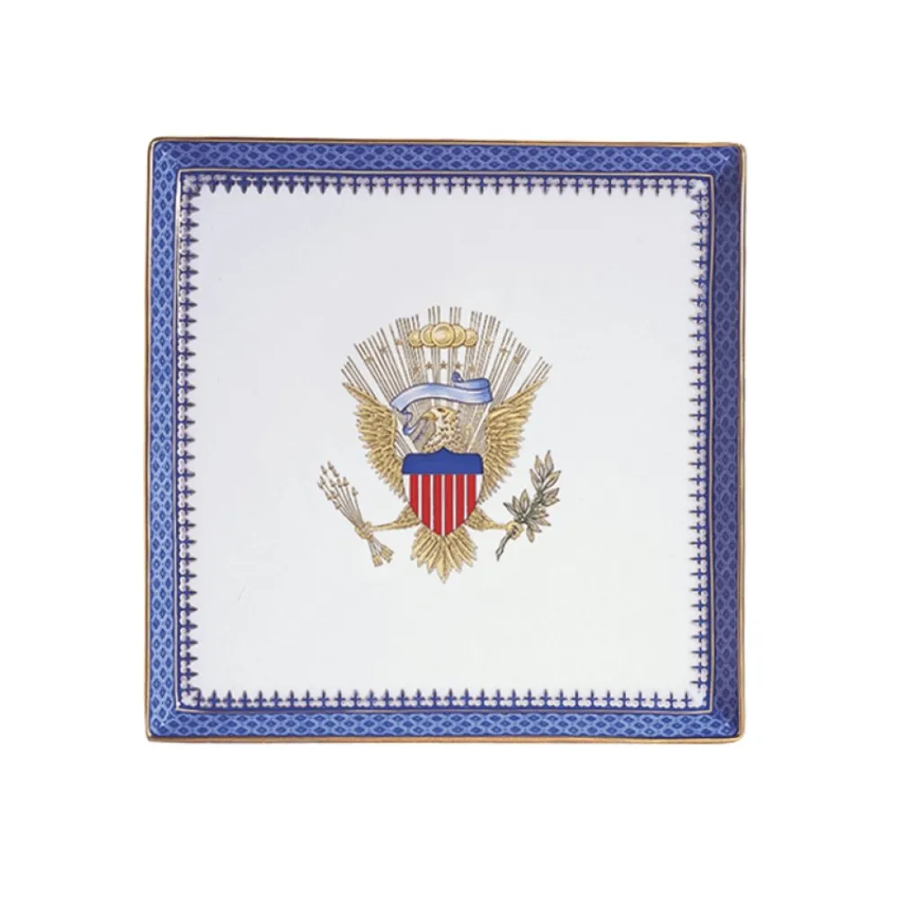 MOTTAHEDEH & COMPANY, INC Indigo Wave Eagle Square Plate