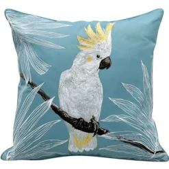 C & F ENTERPRISE Indoor Outdoor Cockatoo Pillow