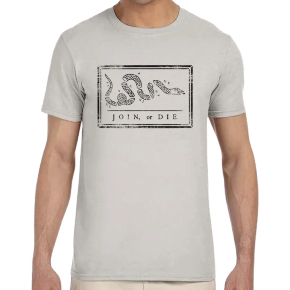 Techstyles Sportswear Join Or Die T-Shirt Unisex