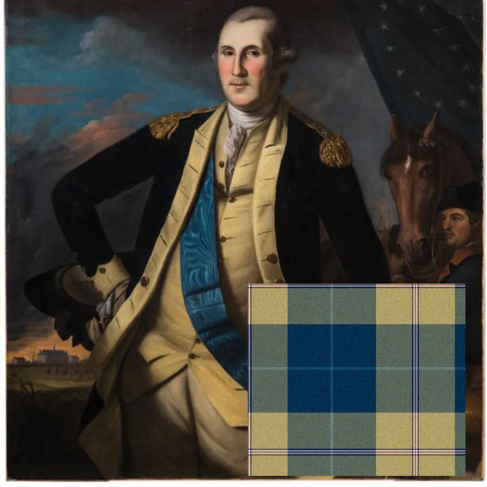 PATRICK KING WOOLLEN COMPANY Lambswool Tartan Cape