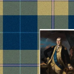 PATRICK KING WOOLLEN COMPANY Lambswool Tartan Scarf - Mount Vernon