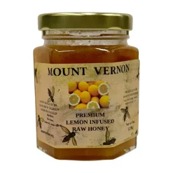 WILDWOOD HICKORY SYRUP LLC Lemon Infused Raw Honey