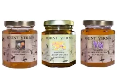 WILDWOOD HICKORY SYRUP LLC Lemon Infused Raw Honey