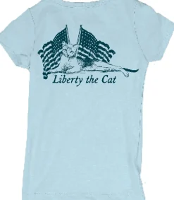 Techstyles Sportswear Liberty Cat T Shirt - Children/Youth Sizing