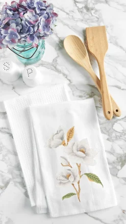 C & F ENTERPRISE Magnolia Flour Sack Towel