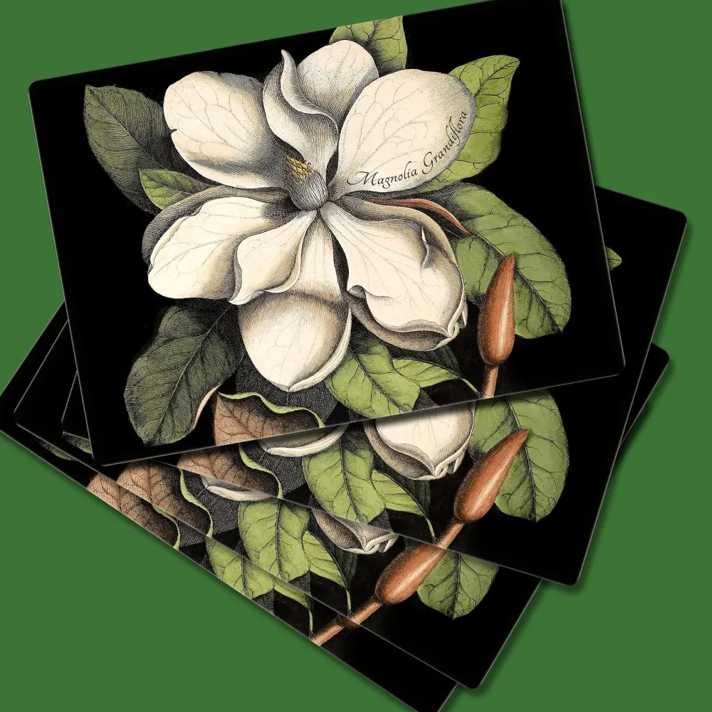DESIGN MASTER ASSOCIATES Magnolia Placemats - Set of 4