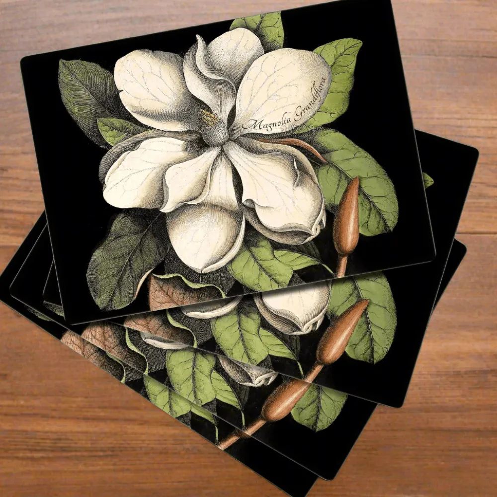 DESIGN MASTER ASSOCIATES Magnolia Placemats - Set of 4