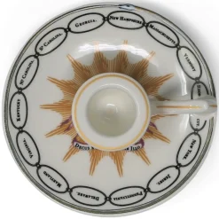 DESIGN MASTER ASSOCIATES Martha Washington States China Chamberstick