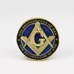 DESIGN MASTER ASSOCIATES Master Mason Challenge Coin - Third Edition