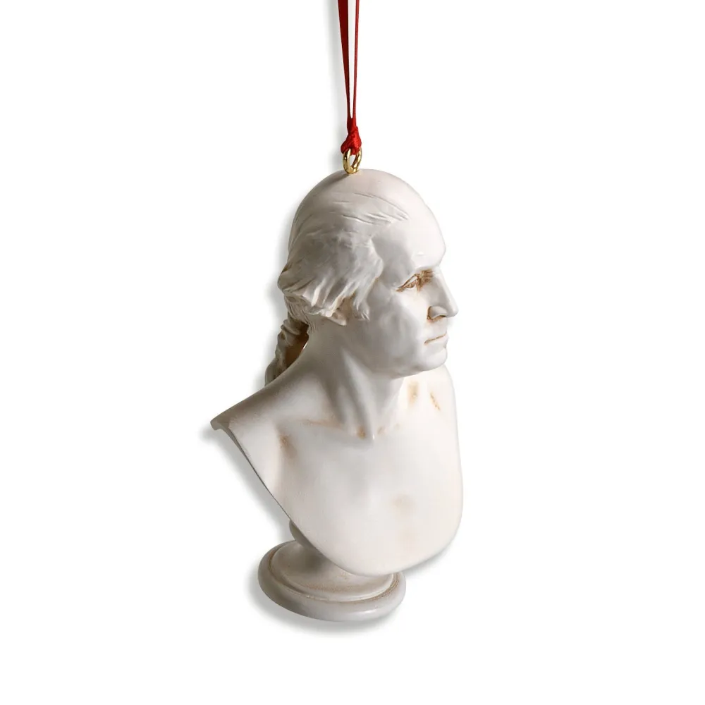 DESIGN MASTER ASSOCIATES Mini George Washington Bust Ornament