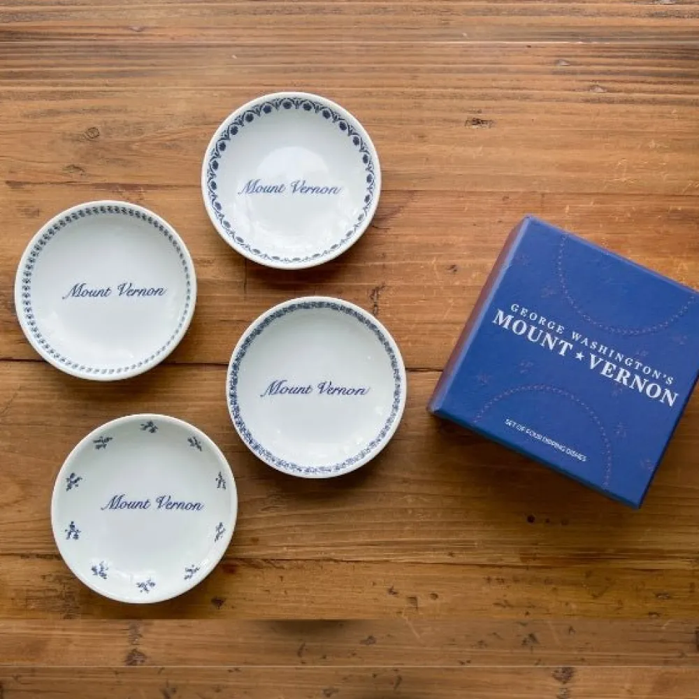 ROSANNA Mount Vernon - Ceramic Dipping Dishes Set/4