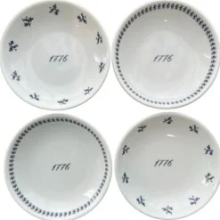 ROSANNA Mount Vernon 1776 Dipping Dishes Set/4