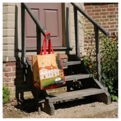 CHARLES PRODUCTS INC. Mount Vernon 1792 recycled tote bag