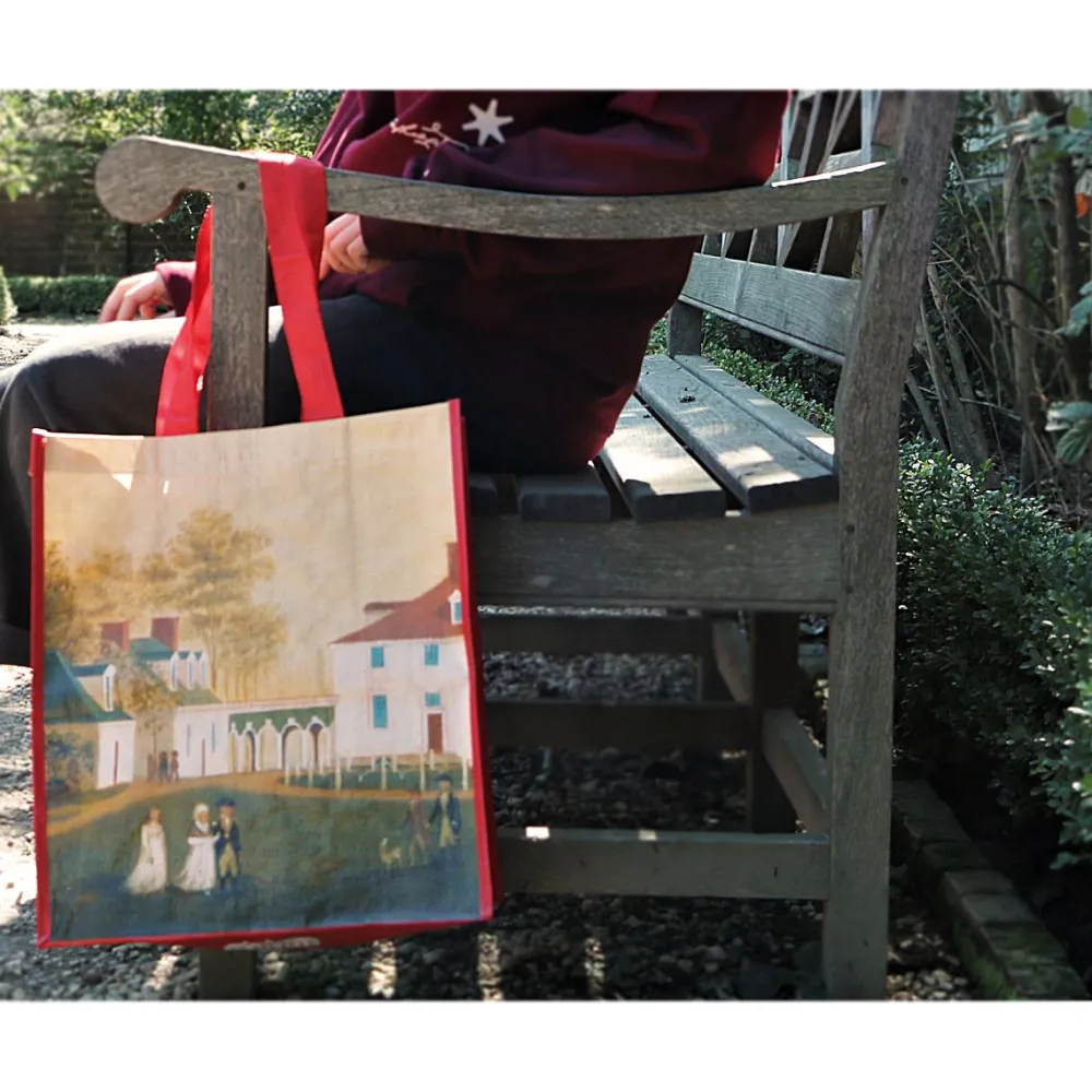 CHARLES PRODUCTS INC. Mount Vernon 1792 recycled tote bag