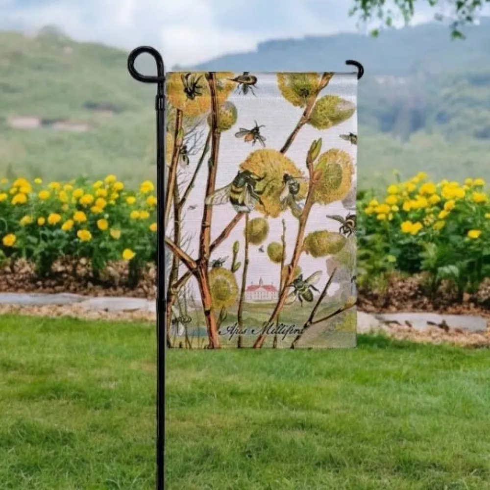 DESIGN MASTER ASSOCIATES Mount Vernon Bee Garden Flag